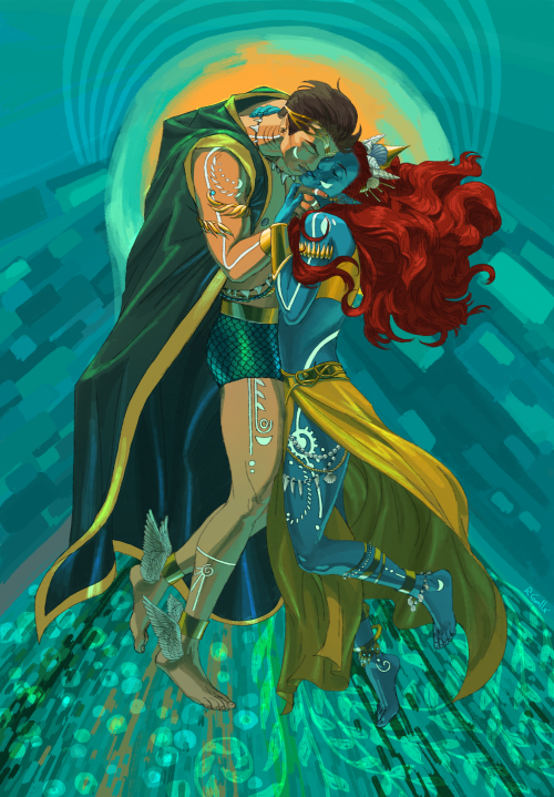 imperiuswrecked: The Atlantean KissThe Ocean asked me for a KissAnd I was helpless to resistNamor We