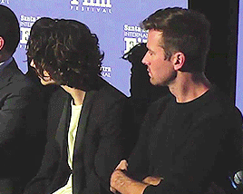 bowie28:  Armie and Timmy at Santa Barbara International Film Festival 2017