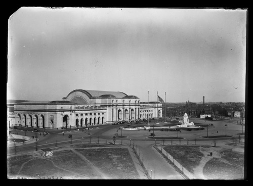 1905-1915. “Union Station, Washington, D.C." Detroit Publishing Company Photograph Collec