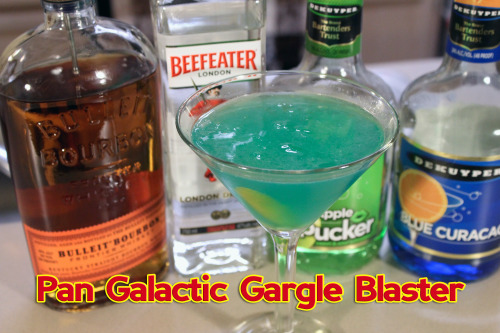 totallynotagentphilcoulson: thedrunkenmoogle: Pan Galactic Gargle Blaster (Hitchhiker’s Guide 