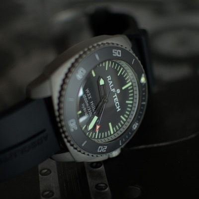 In 2010, the operators of the French special forces tested a RALF TECH watch model, which they helped develop, during a mission in Afghanistan in order to address specific operational needs. That watch is the WRX. In a mountainous environment, with extreme temperatures and in a particularly violent terrain, the watch proved its solidity, legibility, autonomy and water-resistance (with not only water but also with dust and sand).

Since then, it has equipped most of the French Special Forces units and their headquarter staff as well as the elite units of the French State Police and the special counter terrorist units. Switzerland, Great Britain, Italy – among others, have also equipped many of their Special Forces units with RALF TECH watches.

#ralftech #ralftech_fanpage #ralftech_official #monsoonalgear #wrx #special #toolwatch #handmade #divewatch #france #independent #wristshot #wristwatch #madeinfrance #watchfam #hodinkee #wristporn #watchnerd #instawatches #todayswatch [ #ralftech #monsoonalgear #divewatch #toolwatch #watch ]