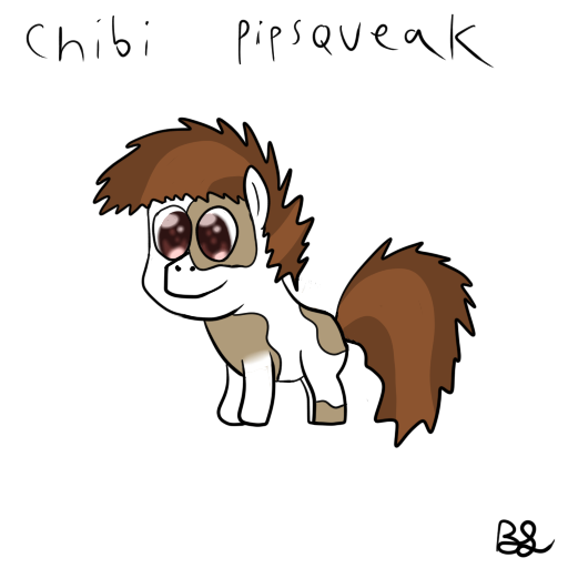 ask-teenage-pipsqueak:  Here is an chibi pip to help brighten up your day! ~Smitty__OMG