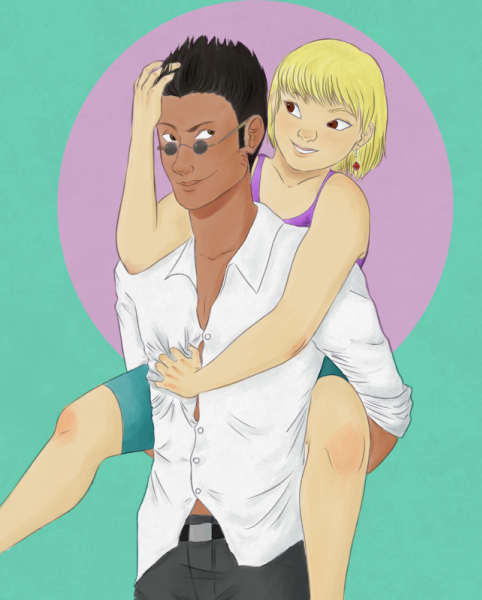 HxH Exchange - Gift for everyonei got the option for piggyback rides and leopika, so this happened! 