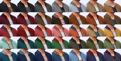 simsontherope: Bomber Jacket for the Sims 4 One of my first project when I started editing mesh