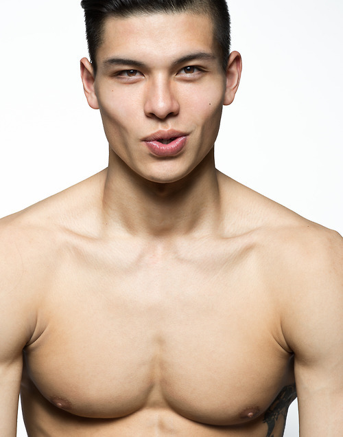 hunkxtwink:  Krit McClean - British Thai New York based model Hunkxtwink - More