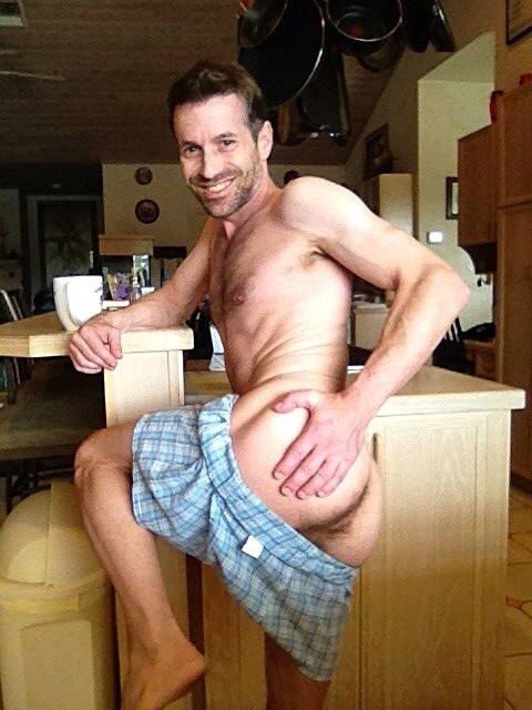 seanstormxxx:  Morning Boxers - Backside Sean Storm Private Pics, 2013 