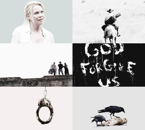 maggiegreene:   season 1  There’s us and the dead. We survive this by pulling together,