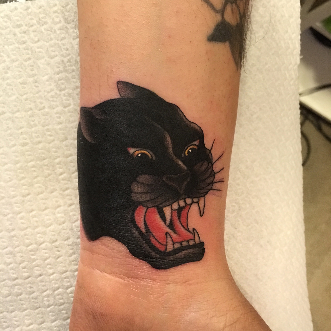black panther tattoo cover upTikTok Search