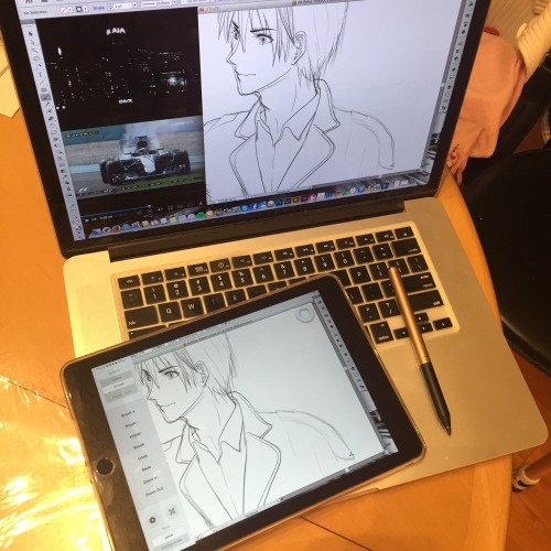 Trying a new setup… Should be able to draw faster from now on…