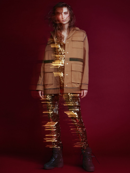 lxst-nxght:  “Comfy & Super Glam” / Waleska Gorczevski photographed by Nicole Heiniger and styled by Flavia Lafer / L’Officiel Brazil June 2016 