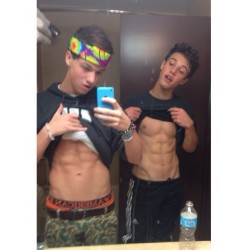 tyler-socal:  Two very hot boys in one photo