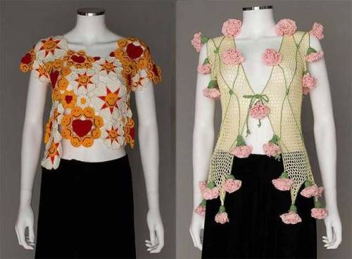  Moschino Crochet Tops 1990