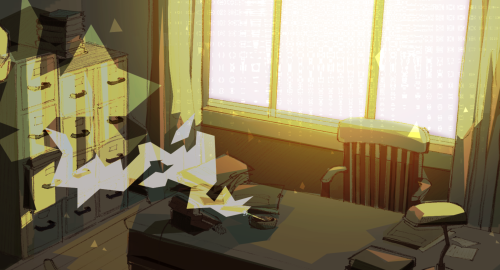 Im Usually Not One To Do Fully Rendered Backgrounds (especially Not Offices) But Heres Elias Office!