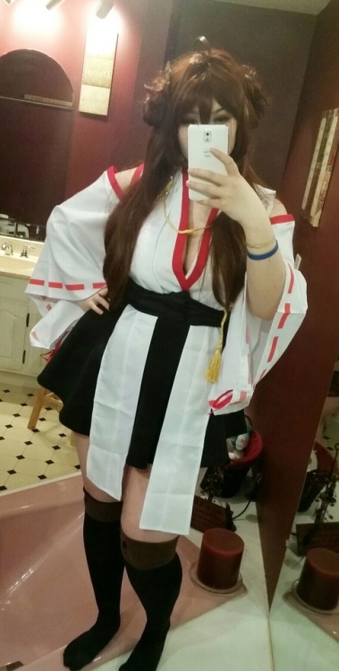 striderscribe: i got my kongou outfit its time to NUT now all i gotta do is make her headband and il