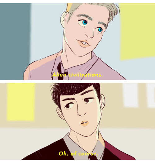 rnyfh:this is almost a year old and still no txf spirk au fic………..i see how it is