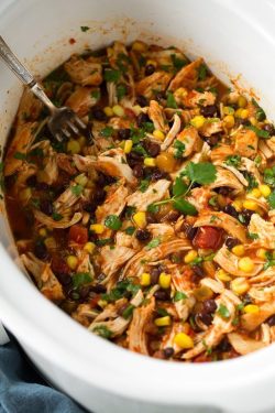 foodffs: Slow Cooker Mango Salsa Chicken with Coconut Rice Really nice recipes. Every hour. Show me what you cooked! 
