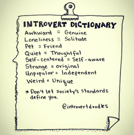 introvertproblems:  If you can relate to an Introvert, follow me @Introvertproblems 