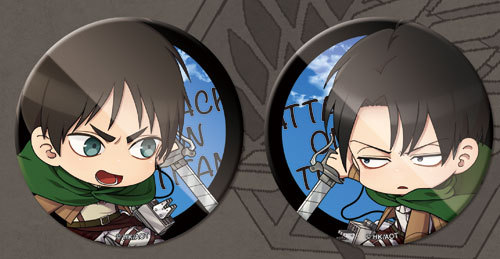 snkmerchandise: News: Petit-ta Merchandise Series: Eren &amp; Levi Original Release