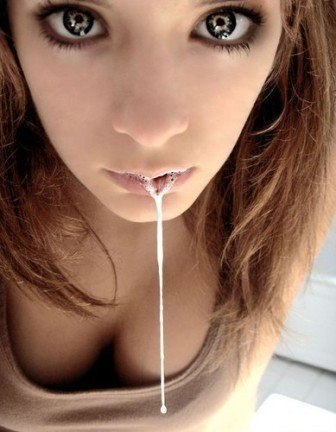 Porn photo redheadz:  Love her eyes but she should swallow