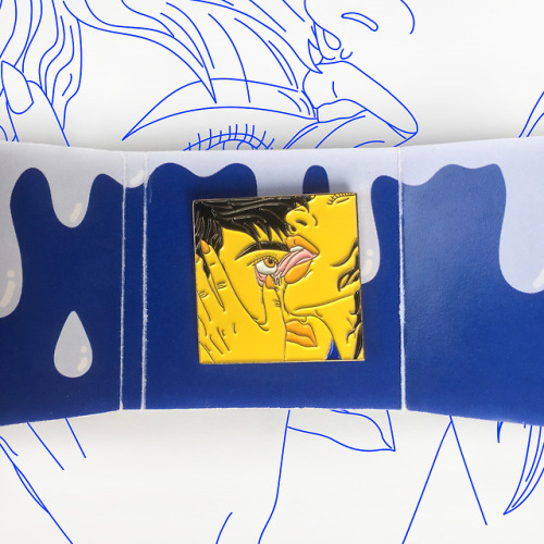Surpriiiiise! Just dropped my first enamel pin. The “Nice Eyes” pin is available for pur