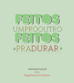 relicariomusical:3x4: Engenheiros do Hawaii