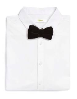 Never-Under-Dressed:  Black Velvet Bow Tiesearch For More Bowties By Topman On Wantering.