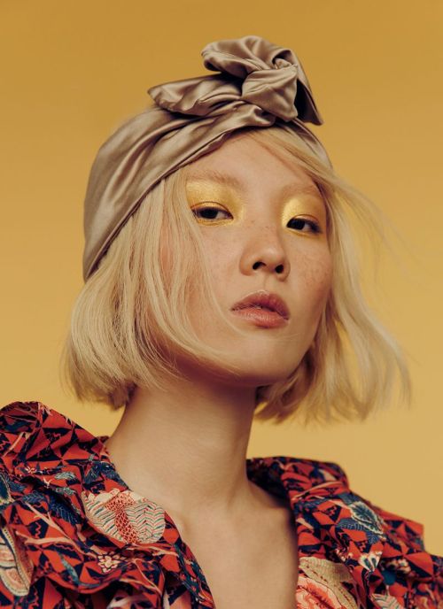 modelsof-color:Haejin Lee by David Urbanke for Elle Vietnam Magazine, February 2021
