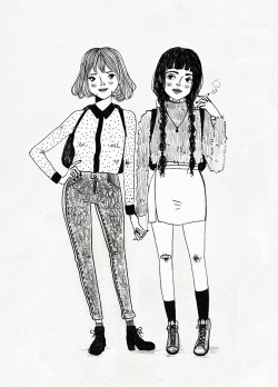 kittenwaves:  renata draws a shoujo titled