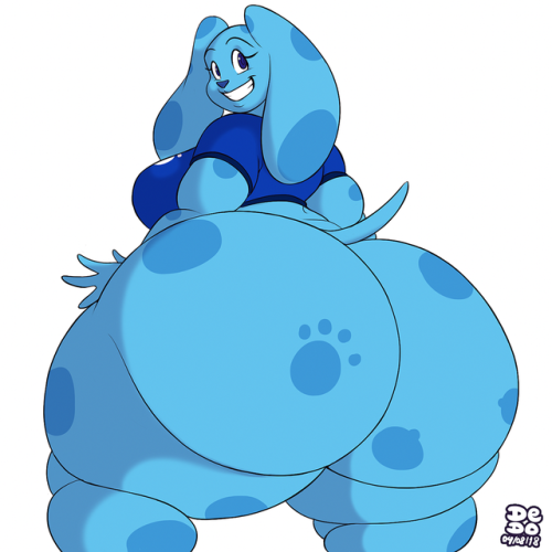dedoarts:  Never too late to join the Blue’s butt hype train!Bases on @thatothersupahsayainsonic2guy design!Enjoy!