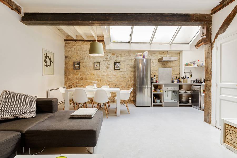 gravity-gravity:  Paris loft via Four Lions