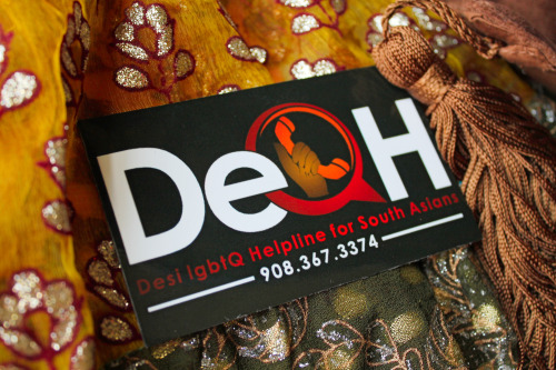 Friendly reminder that DeQH, The Desi LGBTQ Helpline for South Asians exists! Call (908) FOR-DE