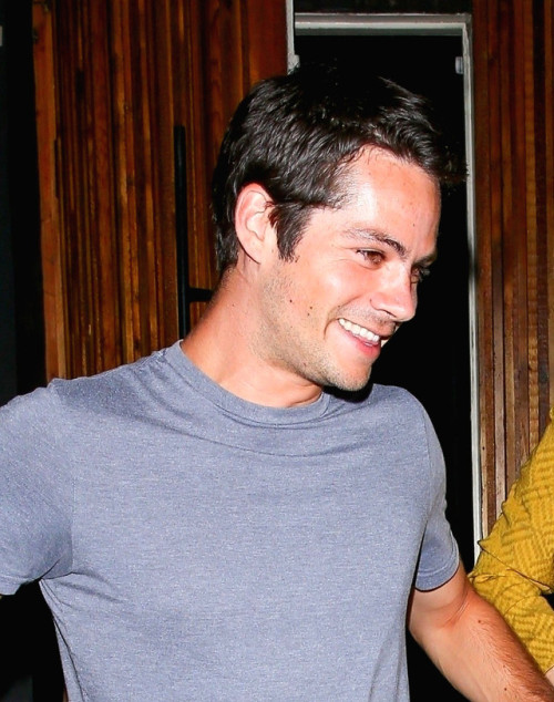 Dylan O'Brien Spotted Leaving The Nice Guy Restaurant In West Hollywood, California - August 7, 2018