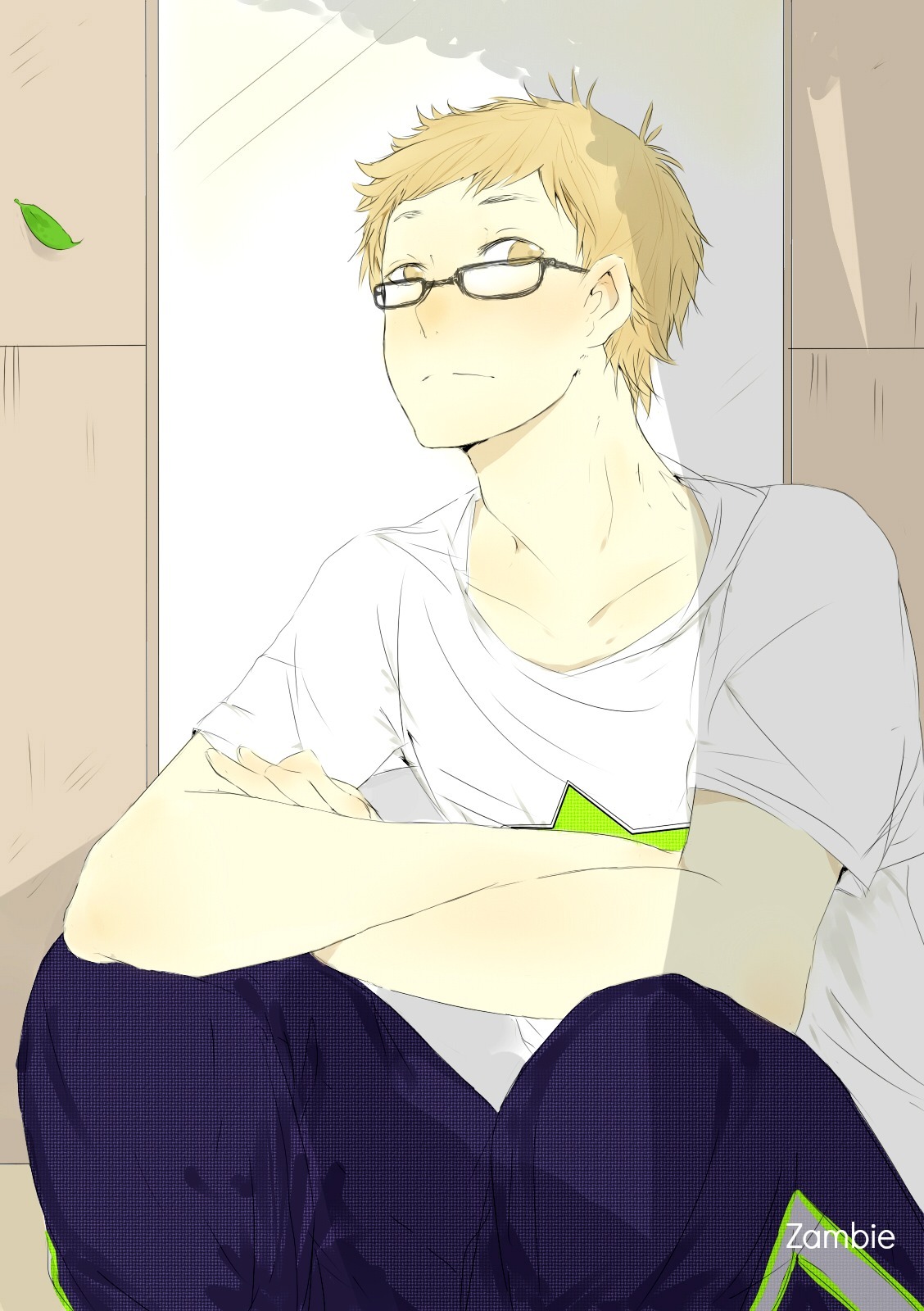 andyzambie:  Tsukkiiii!! (for the sweet anon who asked me to draw him (人 •͈ᴗ•͈)❤