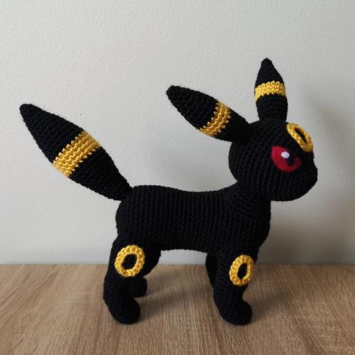 retrogamingblog2: Crochet Eeveelutions made by Kayla Shea