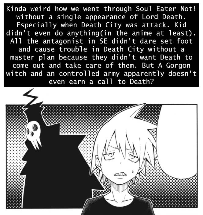 Soul Eater Confessions — Confession: “I don't want a Soul Eater anime