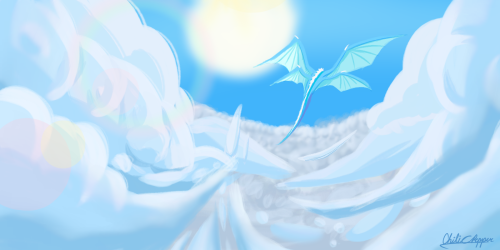 New Banner! This Was Actually Very Calming To Paint, And I Like How It Turned Out!