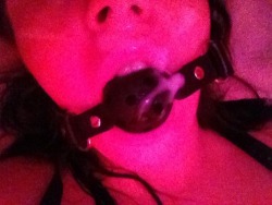 Facial with gag