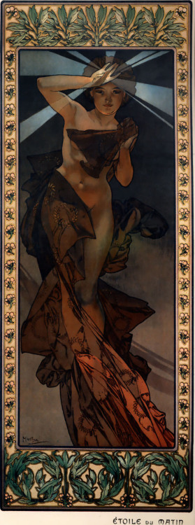 artist-mucha:  Morning Star, 1902, Alphonse Mucha