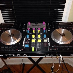 Thinking about giving up my #ns6 and getting the new pioneer joint. #numark #dj #instaphoto