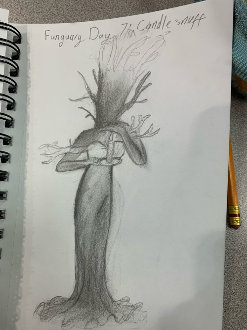 Funguary Day 7: Candlesnuff