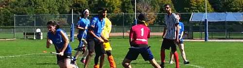 usquidditch:quidgif:Snitch in a chicken suitFrom September 2014 UTSC tournament