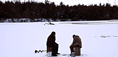 palindroned:  Where were you just now? Gone fishing. 