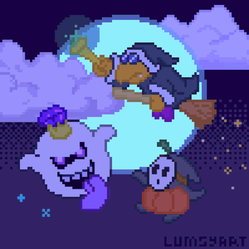 For Day 31 of octobit I drew Shy Guy as a joined by King Boo and Kamek! I’m really a huge Mario fan