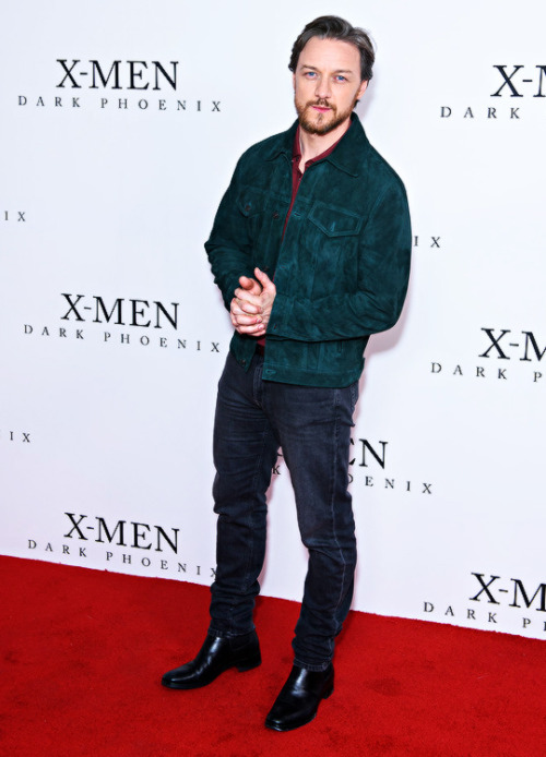 mcavoyclub: James McAvoy attends an exclusive fan event for “X-Men: Dark Phoenix” at Picturehouse Ce