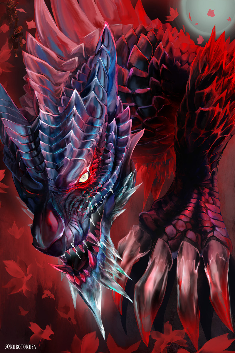 Damn Wyvern Gems — - Black Diablos armor - By AMBONE105