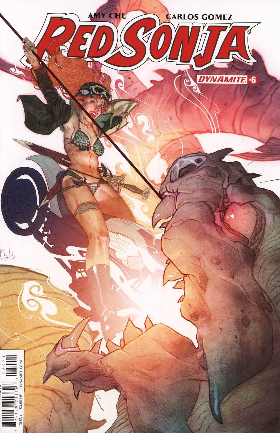 bear1na: Red Sonja Vol. 4 #12 - 13, #5 - #7 variant covers by Ben Caldwell *
