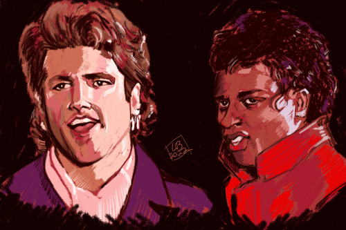 acesammy:decided to rewatch psych, so here’s a quick sketch of the boys