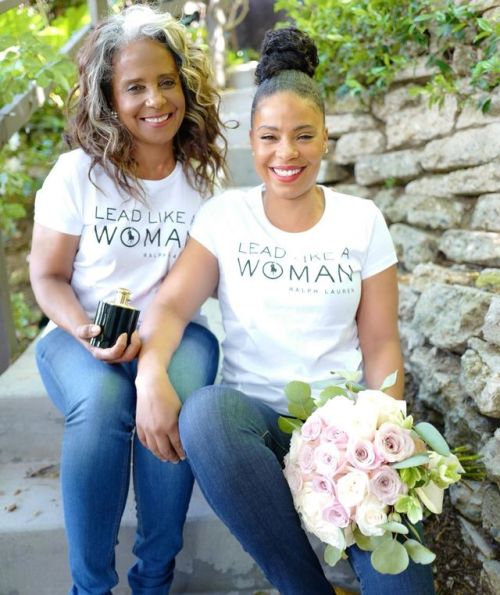 securelyinsecure: Sanaa Lathan and her beautiful mother Eleanor McCoy  Wow these women are killing i