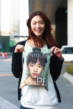 koreanmodel:  Streetstyle: Joo Seonyoung at Seoul Fashion Week F/W 2013  shot by W.S.C