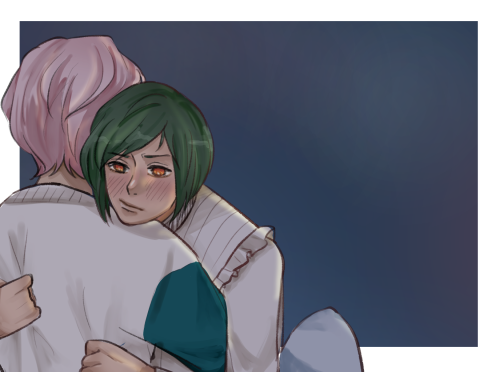 mayuuunaise:muku gives the Best hugs and you can’t tell me otherwise. this is relatively old art LMA